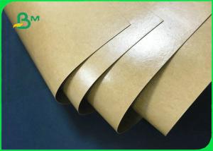 China 100% Food Grade Pe Film Kraft Paper 300gsm +15g For Lunch Food Boxes wholesale