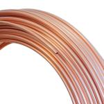 Customized Pancake Coil Copper Pipe for Air Conditioner C1100 C12200 1/4" 3/8" 1