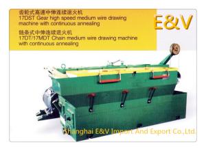 China Four Axis Horizontal Copper Fine Wire Drawing Machine With Flip Up Security Door wholesale
