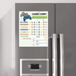 Rewritable Magnetic Refrigerator Frame Planner Magnetic Dry Erase Calendar