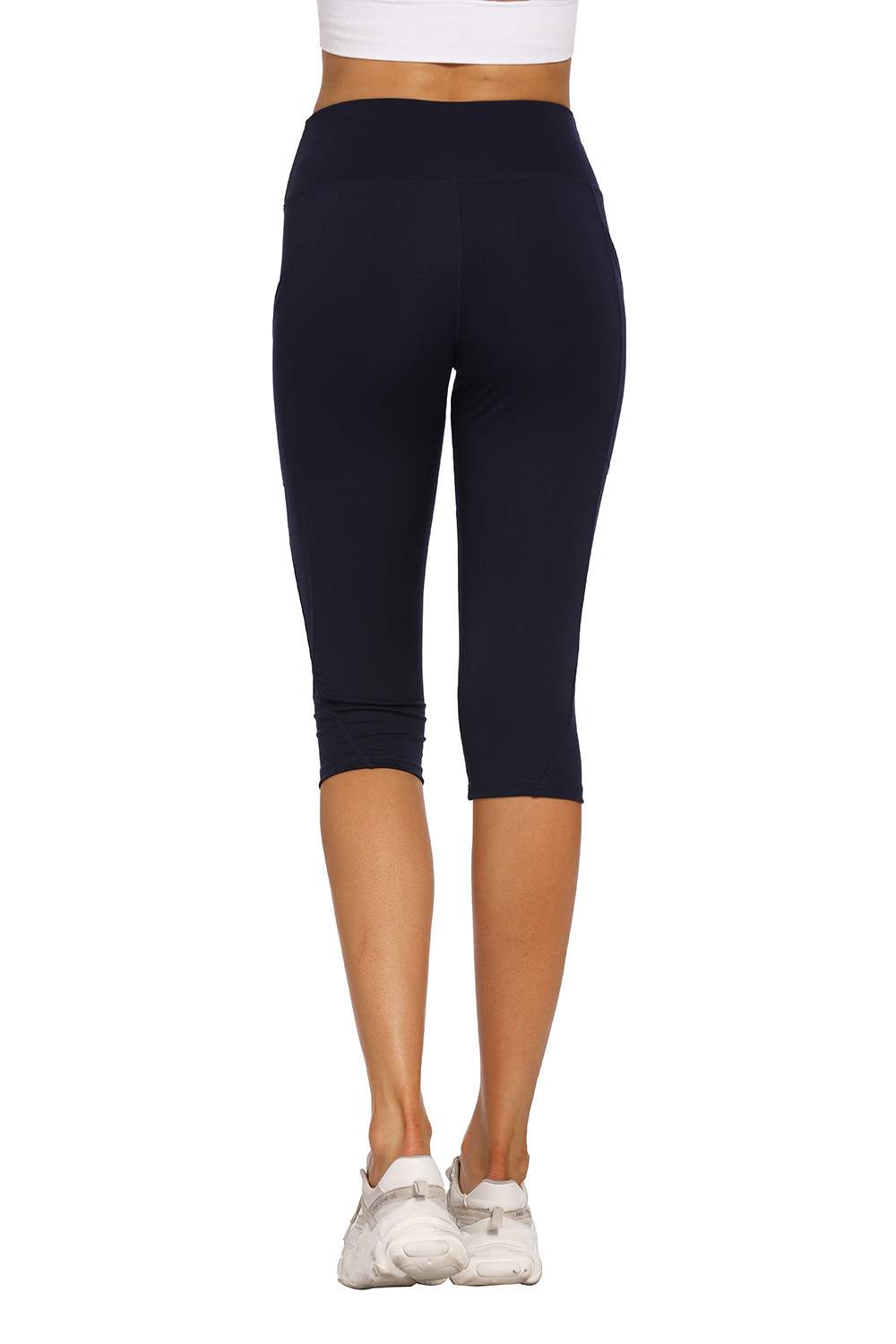 Senda Sustainable Women Yoga Green Short Length Gym Leggings