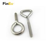 INCH Triangle Eye Hook Screws Stainless Steel Customizable M5 Eye Bolt