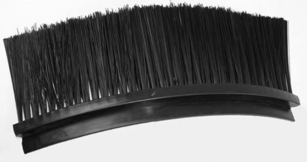 Industrial Rubber Base H-Type Polypropylene Bristle Brush Strip For Seal Truck