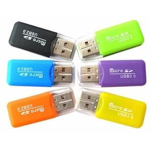 China Promotion micro sd card reader read TF/Micro sd memory card wholesale