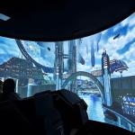 Manufacturer 7d Curved Large Screen Orbit Immersive Cinema For Shipping Mall