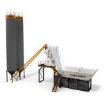 Full Automatic Ready Mix 50m3/h Concrete Batching Plant Concrete Mixing Plant