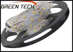 White Waterproof LED Flexible Strip Lights For Holiday Decoration 60 Degree