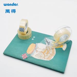 China Water Based Acrylic Adhesive BOPP Stationery Tape Yellowish Wrapping on sale