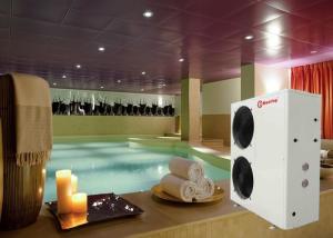 China Meeting MD50D high quality swimming pool heatpump water heating heater with WIFI control wholesale