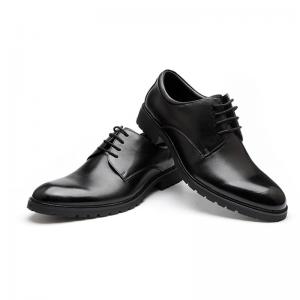 China Soft Sole Breathable Military Dress Shoes Cow Leather PU Lining wholesale