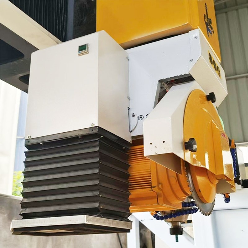 4 Axis 15kw Bridge Cutting Machine for Stone Customizable CNC Machine with Maximum Cutting Length Stone Machinery