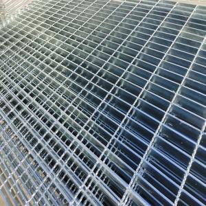 China 1000x1000mm Serrated Steel Bar Grating Galvanized Sandwich Grating Anti Acid wholesale