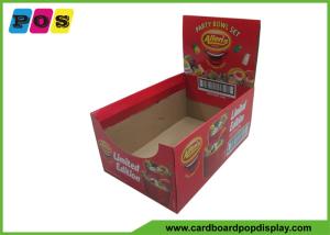 China Corrugated Gift Packaging Boxes Color Printed Two Sides Standee Display CDU007 wholesale