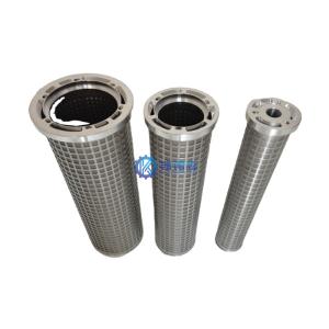 China Sintered Wire Mesh 0.5 Micron Stainless Steel Filter Element , Hydraulic Oil Filter wholesale
