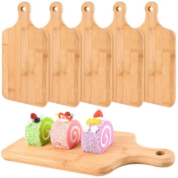 Kitchen Thick Large Bamboo Cutting Board with Handle Personalized Customized