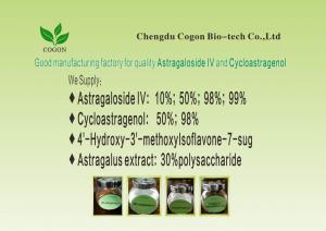 China HPLC Astragalus Extract Powder Calycosin 7 O Beta D Glucoside 20633 67 4 C22H22O10 wholesale