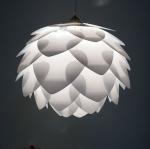 PVC Lotus Polypropylene Lampshade D400MM White Or Customized