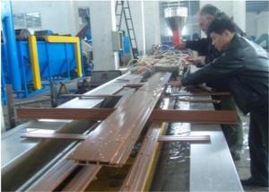 China High Efficiency Door Frame PVC Profile Extrusion Machine with 1 year Warranty wholesale