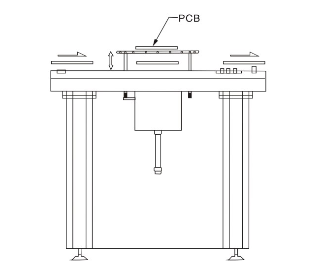 NG PCB Reject Conveyor Automatic PCB Rejection and Inspection System for SMT Lines