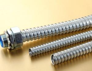 China 3/4&quot; Galvanized Metal Flexible Conduit Pipe , Flexible Metal Hose SGS Approval wholesale