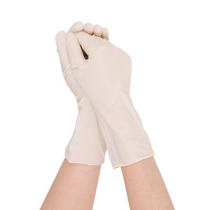 China Harmless Disposable Protective Gloves Ambidextrous , With Rolled Rim wholesale