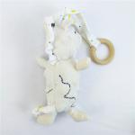 ODM OEM Wholesale Stuffed Animal Baby Rattle Soft Cute Unicorn Educational