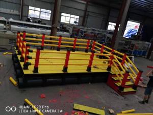 China 3X3 Meter Square Shape HDPE Floating Fish Farming Cage Design 1 Year After-sales Service wholesale