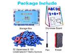 Flexiable Tabletop 4C Printing Magnetic Dry Erase Board Kids Writing Board
