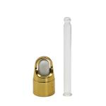 Glass Pipette Gold Anodized Aluminum 20 410 Cosmetic Dropper