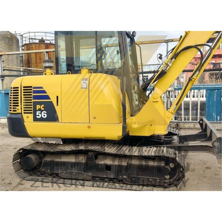 Secondhand Komatsu PC56-2K-IDE Excavator 5T 5000KG Machine Weight