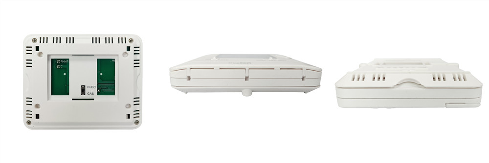 White ABS 24VAC / Battery Operated HVAC Thermostat