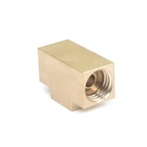 China Machine Customized Brass CNC Parts Electronic Components wholesale