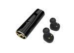 Lipstick Shape Wireless Bluetooth Noise Cancelling Earbuds Black / White Color