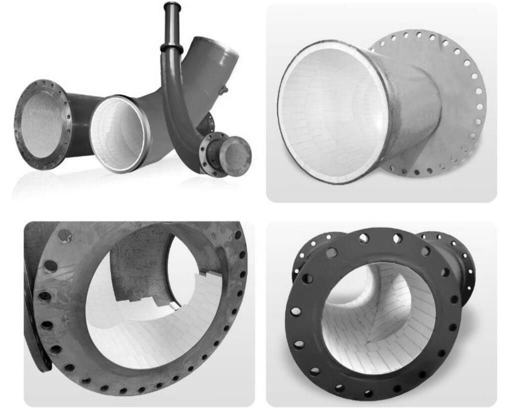 Stainless Steel Carbon Steel Ceramic Lined Pipe/Elbow for Various Industries