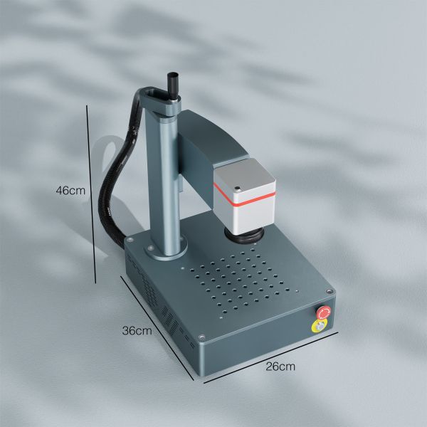 Desktop Fiber Laser Marking Machine 20w 30w 50w Small Laser Engraving Machine For Metal