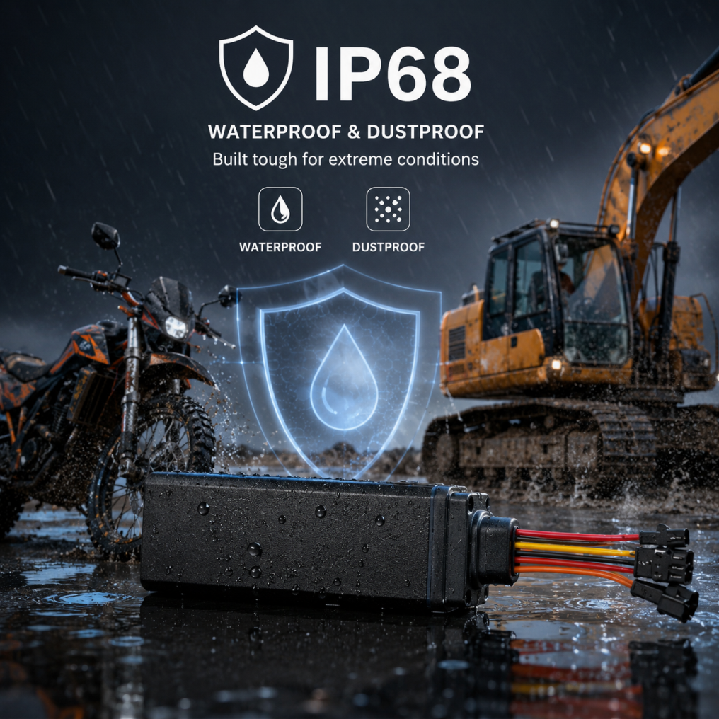 VF06 4G LTE Waterproof Wide-Voltage Fleet Tracker