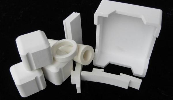Quality Wear Resistant Corundum Refractory Ceramic Board / Tube For Building Materials for sale