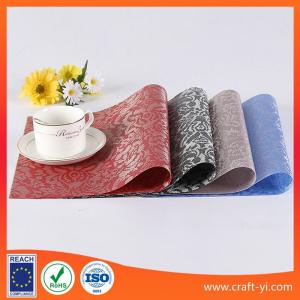 China Reuse Textilene table mat quilted placemat in PVC coated mesh fabric to do wholesale