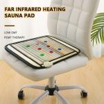 PEMF Deep Far Infrared Crystal Healing Mat Heating Pad Stone Massage 660nm Red