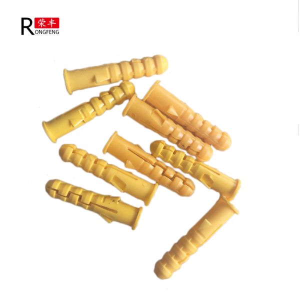 Durable Using 8mm Expanding Plastic Anchor Yellow Color
