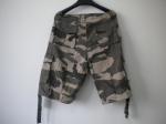 short, mens short in 100% cotton, fishing short, casual short, khaki color, S