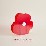5mm Thickness Modern Acrylic Flower Vase , custom Color Acrylic Stands For