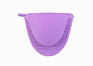 China 100% Silicone Kitchen Gloves / Silicone BBQ Mitt With Logo Customized FDA Approved wholesale