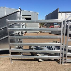 China 4ft Height Steel Livestock Panels Heat Treated Length 10 Ft Cattle Panels wholesale