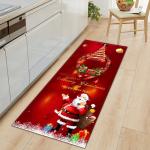 Christmas Long Strip Washable Kitchen Carpet For Sofa Area