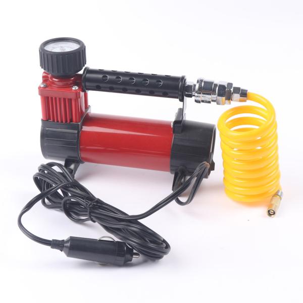 Ford Red Car Emergency Tool High Speed Inflating Cylinder Rubber Air Hose Air