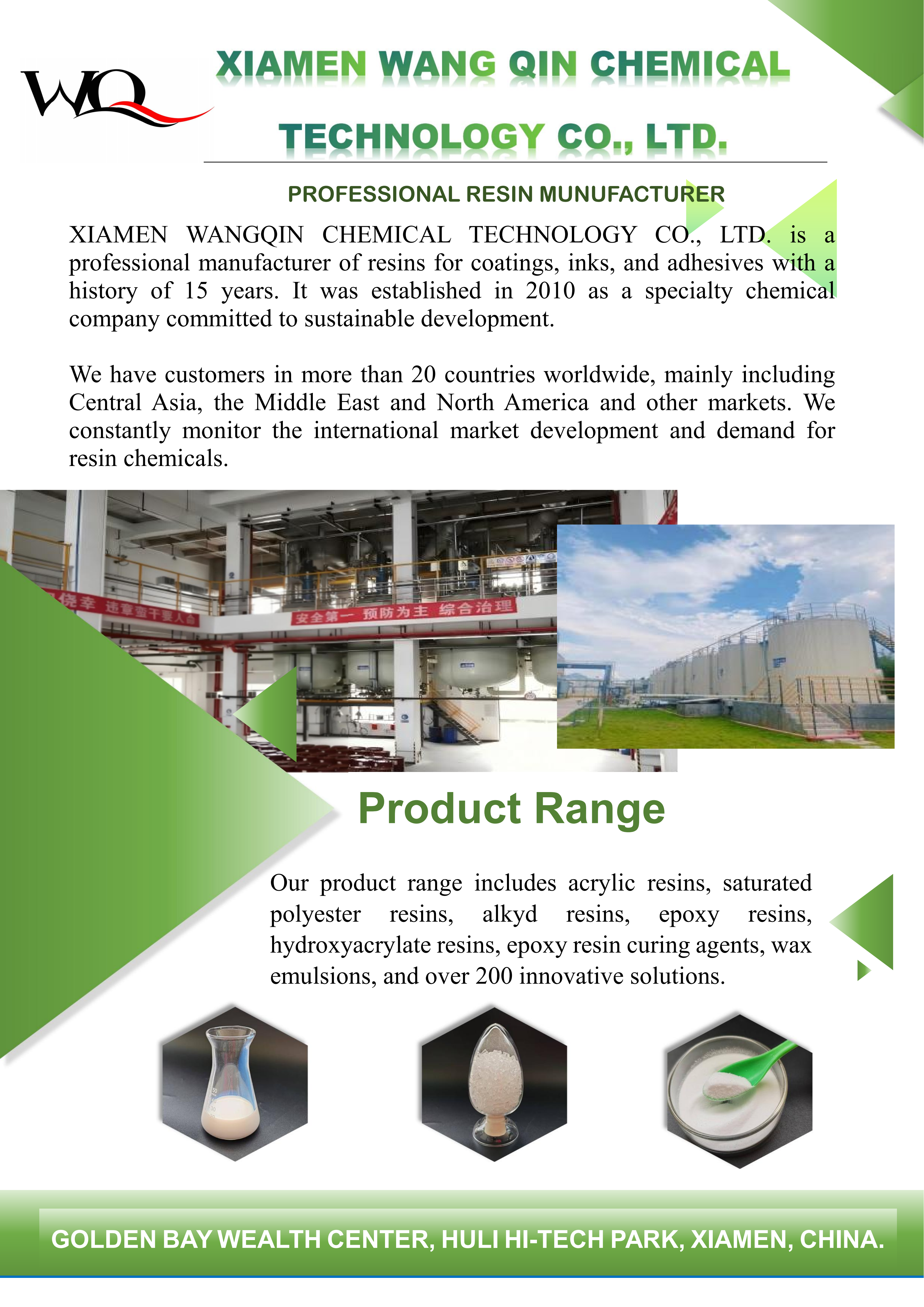 High-Performance Waterborne Solid Resin With Excellent Transparency & Gloss For Printing Inks
