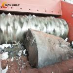 Power kW 38 Scrap Cable Shredder Waste Electric Wire Shredding Equipment Single