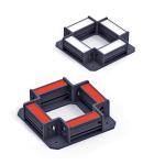 268mm Length Combined Led Inspection Light Bar 6 Rows 4 Channels