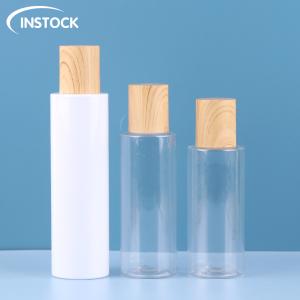 China Square Plastic Cosmetic Bottle 100ml 120ml 150ml PET Skincare Lotion Bottle wholesale